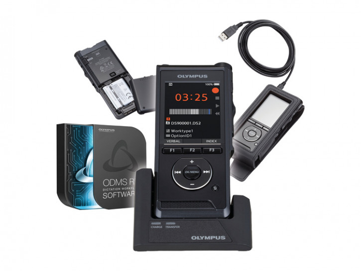 Olympus DS-9000 Premium Kit und Software ODMS 7