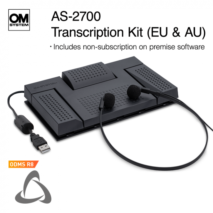 OM SYSTEM AS-2700 Transkription Kit